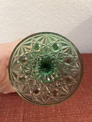 L. G. Wright Jersey Swirl Green (1) Water Goblets, Replacement