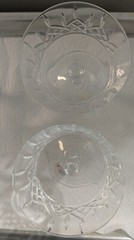 12 Mont Royale Crystal Stemware 4 Each: Water, Wine & Dessert Glasses