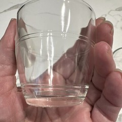 Set 4 Vintage Duralex France Gigogne Glass Tumbler Drinking Glasses 3 ounces