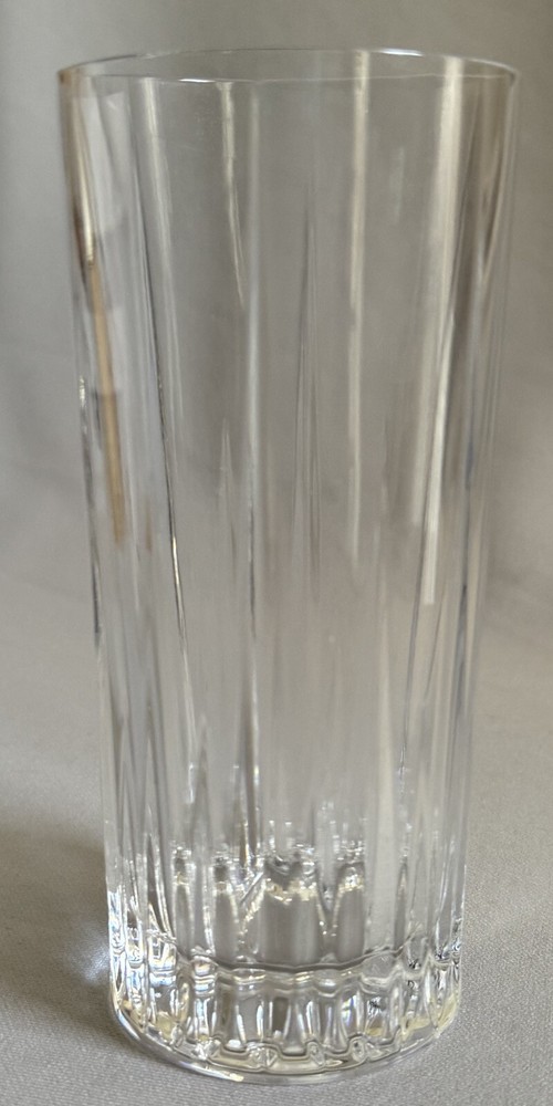 Highball Glass Tumbler Godinger Crystal Ingrid Pattern 6 1/4″