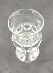 Tiffin-Franciscan King’s Crown Clear 3 5/8″ Wine Glass 1943-1962