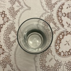 MCM Libbey LRS165 Green Striped Flared Tumbler Glass Replacement