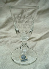 Libbey Rock Sharpe Crystal Baguette #8900 – Stem 3003 CORDIAL