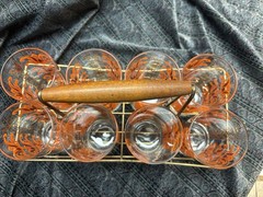Vintage Drinking Glasses Set