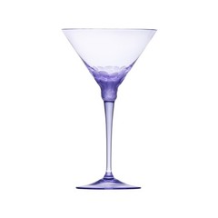 Moser Pebbles Alexandrite Purple Cocktail Martini Glass 8.8 oz Set of 6 BNIB