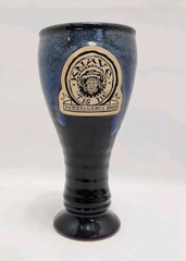 Deneen Pottery Tis he Knave St. Paul Minnesota Renaissance 2000 Goblet