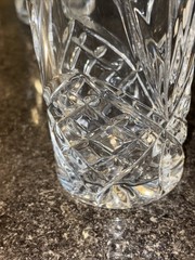 Godinger Dublin Highball Glasses – Set of 4–With Labels—5.5 Inches Deep