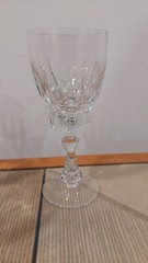 Astra by NACHTMANN Christal Wine Glasses 6 1/8” Water Goblets 7 1/8″ 9 Pcs 5+4