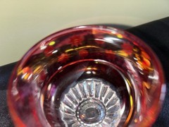 MCM Cranberry Celestial Rock Glasses – Set Of 3
