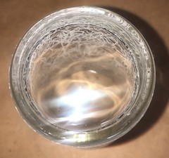 Vintage Hazel Atlas White Spaghetti String Highball Glasses 5” Tall Set of 6