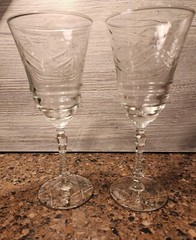 Rock Sharpe Arctic Rose 5-7/8″ Water Goblets