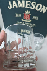 Cristal D’Arques Arizona-Parallels Set of 2 Whiskey Tumblers -Nice