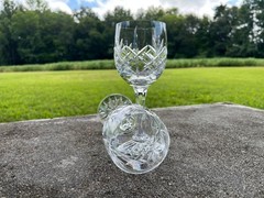 Noble Excellence Poland Duke Crystal Wine Glasses Set of Four (4)