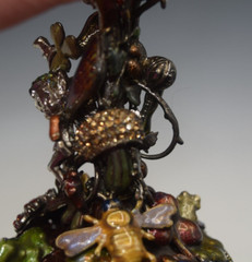 KIRKS FOLLY ENCHANTED FOREST FAIRIES GOBLET 8″ MARKED VERY RARE