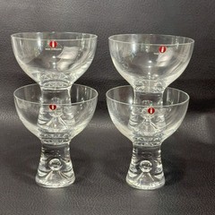 Iittala Tapio Wirkkala Cocktail Glasses Set 4 Finland 4 oz Sherry