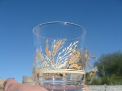 Vtg Libbey Flat Tumblers Lot Of 9 Glasses 3 Sizes 8-12-16 oz Wheat Pattern
