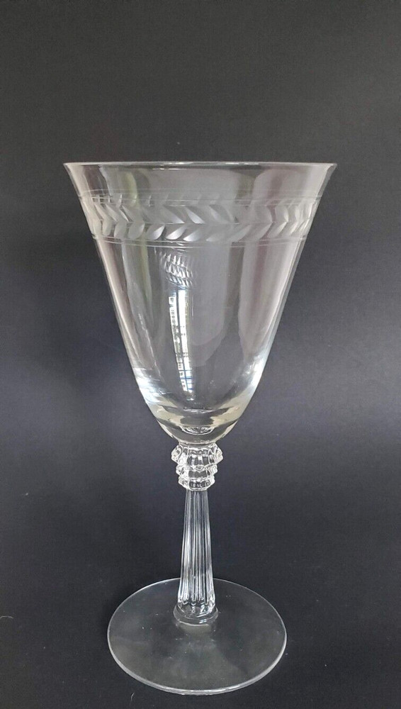 Laurel by Fostoria Water Glass Goblet Stem 6017