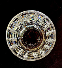 WATERFORD – KILDARE – FLAT TUMBLER Crystal Glass 12 OZ – 4 1/4″