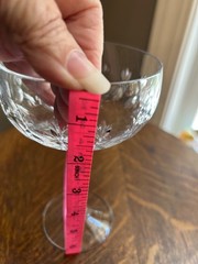 Vintage Towle Crystal Wine Stems (9)
