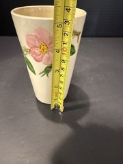 Desert Rose Vintage Hand Decorated 10 Oz Tumbler Franciscan Earthenware USA