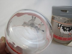 Set of 4 Libbey St Clair Cow 10oz Drinking Glasses- New Old Stock – Box Damage
