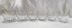 Luminarc J.G. Durand D’Arques France Crystal Old Fashioned Rocks Set of 6