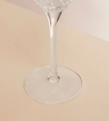 Soho Home Barwell Cut Crystal Wine Glasses – Set of 4 – Hand-Etched Luxury Stemw