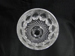 Waterford Crystal Colleen, Short Stem, Thumbprints: Water Goblet (s), 5 1/4″