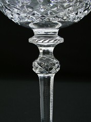 ROGASKA GALLIA CRYSTAL 7 1/8″ CHAMPAGNE / TALL SHERBET w/ STAR BASE HARD TO FIND