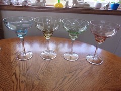 Margarita Etched Laura Glass Allegro Etched 12 Oz – Set of 4