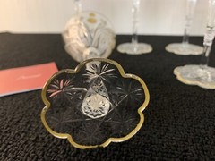 6 Red Wine Glasses Model Elbeuf Crystal From Baccarat (Price Per Unit)