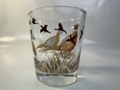 Libbey Pheasant Collector Discontinued Game Birds Vintage Drink ware bar ware