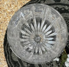 Lenox Starlight 10 Oz Water/Wine 9” Crystal Goblets Etched Stemware/2 Set,NO BOX