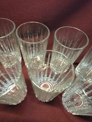 Stanford by Cristal D’Arques Crystal Highball «Cooler» Glasses 16oz – Set of 9