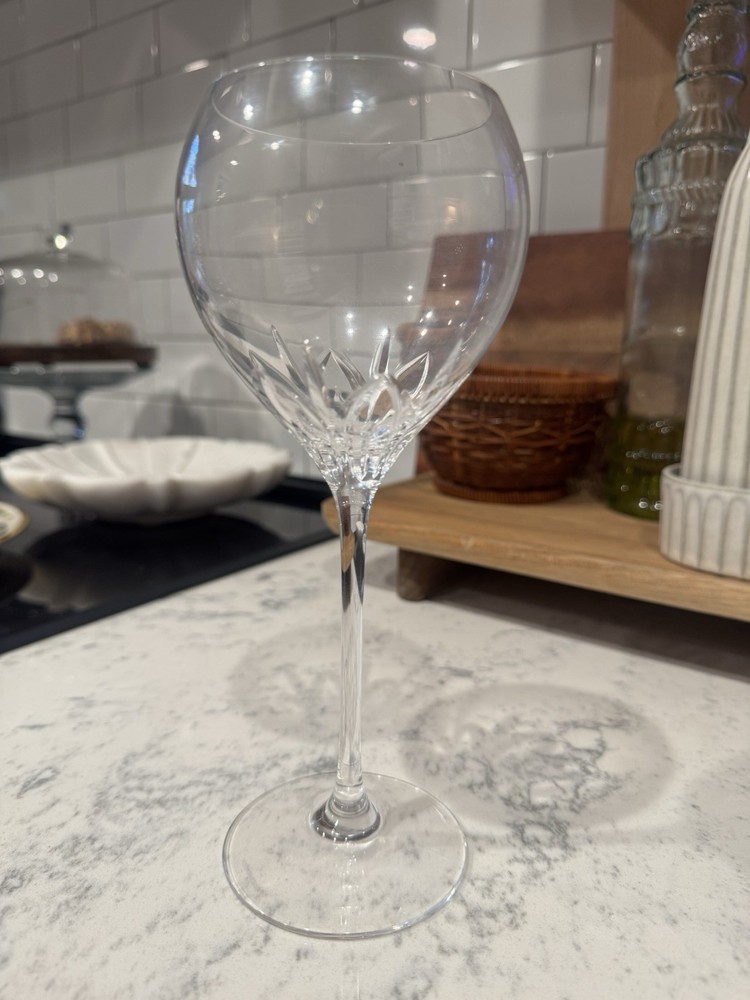 Discontinued Wedgwood Knightsbridge crystal wine glass.