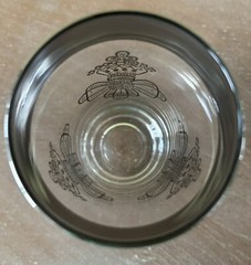 Vtg 4 Royal Queen’s Silver Lusterware Dorothy Thorpe MCM Cocktail HiBall Glasses