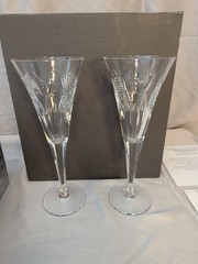 Waterford Millennium 2 TOASTING FLUTES All 5 Universal Toasts