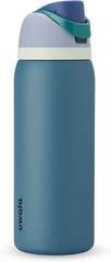Freesip Insulated Stainless Steel Water Bottle with Straw, Bpa-Free Sports Water