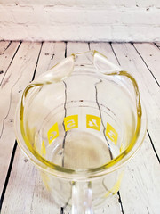 MCM Bartlett Collins Drink By Numbers Pitcher, 8 Glasses, Ice Bucket, 8 Stirs