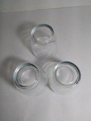 Luigi Bormioli Italy glasses 14.5 oz Michelangelo professional line set of 3