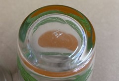 Vintage Hazel Atlas Orange Juice Glasses Set Of Four