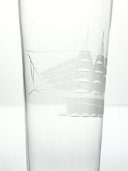 Toscany “Clipper Ship” Set of 3 Pilsner Beer Glasses 10 1/8” 12oz