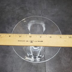 Crystalite Bohemia Czechoslovakia Republic Crystal Martini Glasses