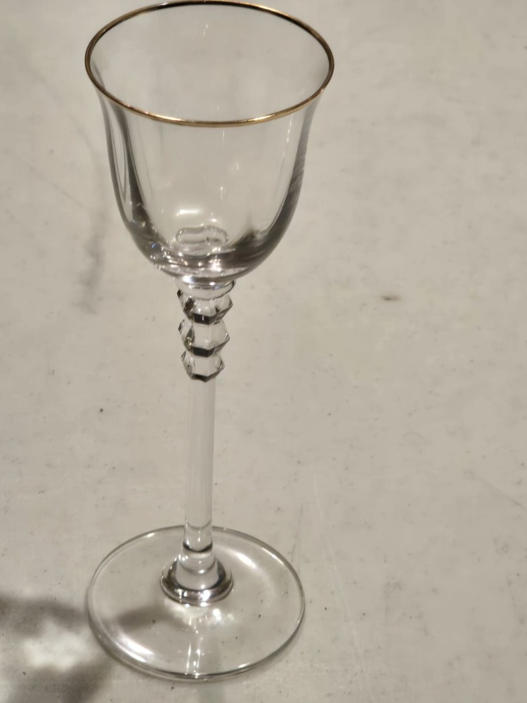 Mikasa – Sonata Gold – Cordial Glass(es). 6 3/4″. Preowned. Never Used.