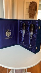 Faberge Lausanne Purple Champagne Flute ( Two Flutes – 1 Box)