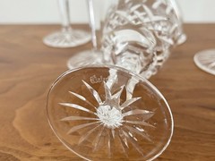 Waterford Lismore Irish Cut Crystal 5 3/4” Wine Glass – Set of 6