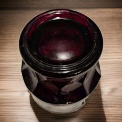 Anchor Hocking Glass Company ROYAL RUBY Red «Georgian» Flat Water Tumbler
