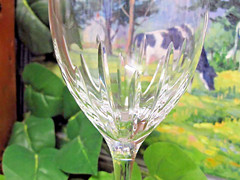 Lenox STARFIRE Water Goblet ~ Newer, Allergo Shape ~ c. 1983-1995
