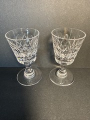 Cartier CTC3 Crystal Cordial Glasses 3” Set Of 2