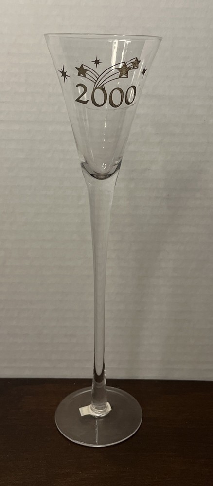 Vintage International Silver Company Commemorative 12” Champagne Flute 2000